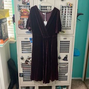 Velvet dress